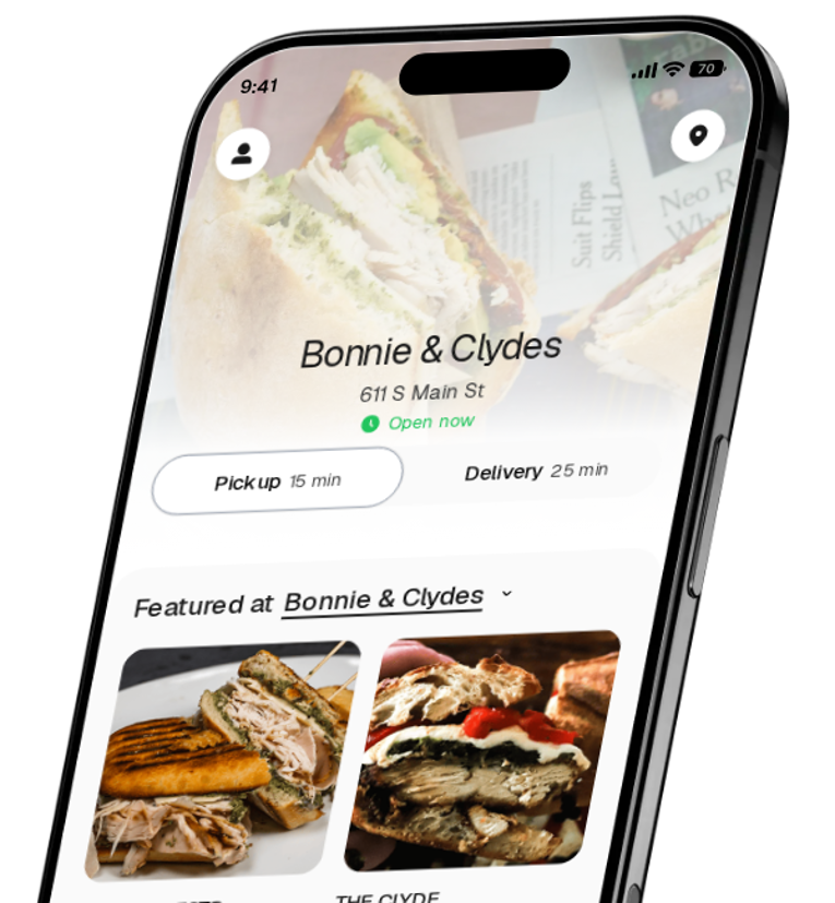 Bonnie & Clydes app preview