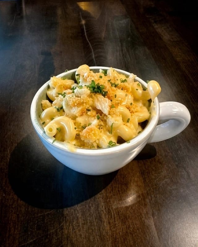 HOMEMADE MAC & CHEESE.