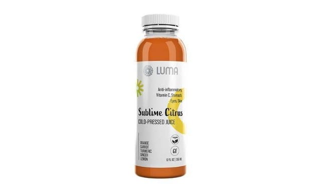 Luma Sublime Citrus- Cold Pressed Juice.
