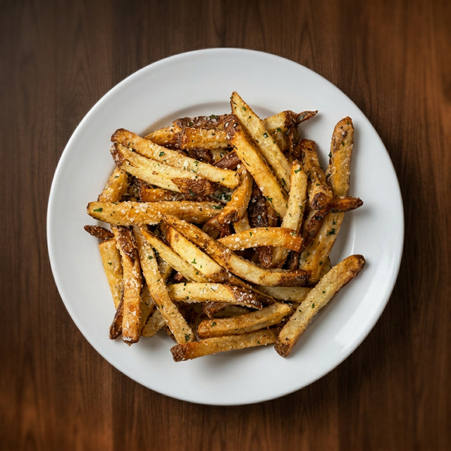 PARMESEAN FRENCH FRIES.