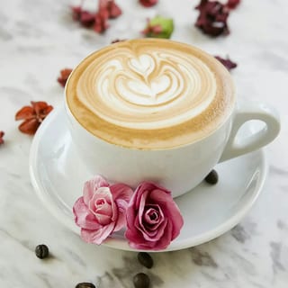 VANILLA ROSE MACADAMIA NUT LATTE