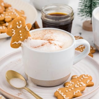 THE GINGERBREAD MAN LATTE- WINTER SPECIAL